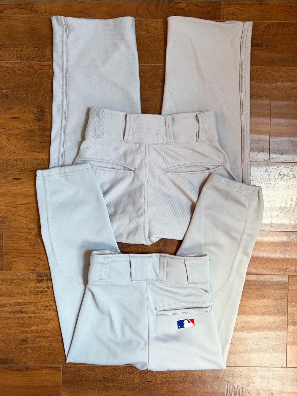Boys MLB & A4 Grey Baseball Pants Bundle of 2